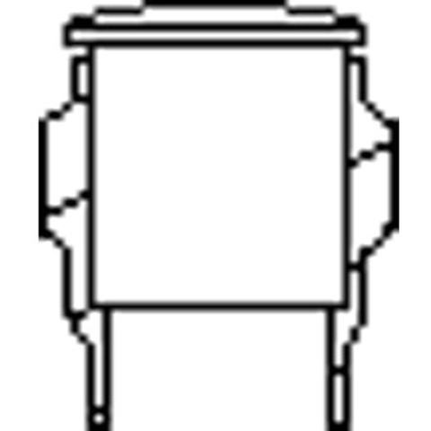 Aco gm x embout galvanisé 50mm avec collier de serrage 2044161