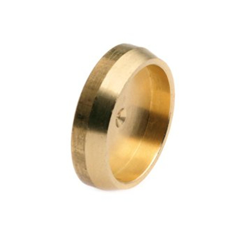 Bonfix messing knel afsluitplaatje 28 mm 3010886
