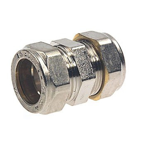 Bonfix vernikkelde knelkoppeling 15mm gastec / kiwa 8911274