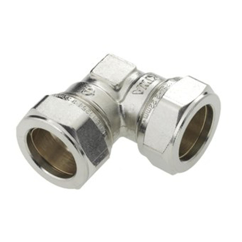 Bonfix coude nickelé 15mm gastec / kiwa 8911355