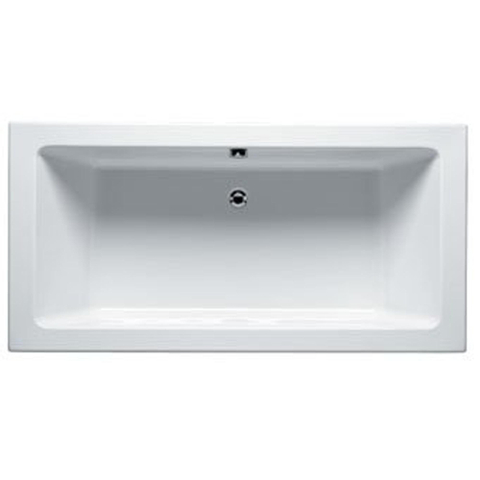 RIHO Lusso baignoire îlot 200x90cm Blanc brillant 311302