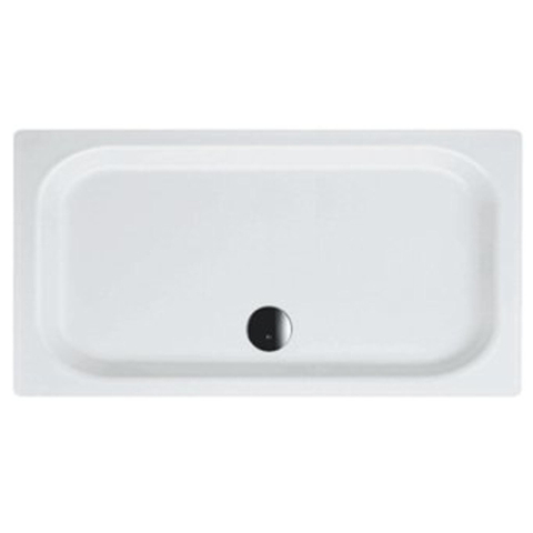 Bette Super Vlak Douchebak Plaatstaal 90x85x3.5cm Rechthoekig Wit 0371986