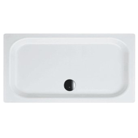 Bette receveur de douche en acier rectangulaire 100x90x3.5cm blanc 0364819