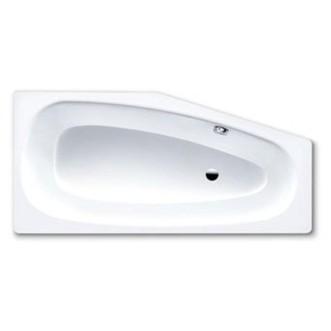 Kaldewei Mini Star baignoire acier émaillé 157x75 50x43 gauche sans poignées pergamon 0340586