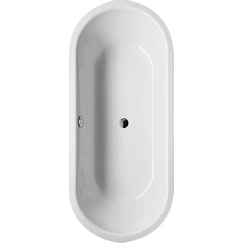 Bette Starlet Flair baignoire acier émaillé ovale 178x78x42cm blanc 0341260