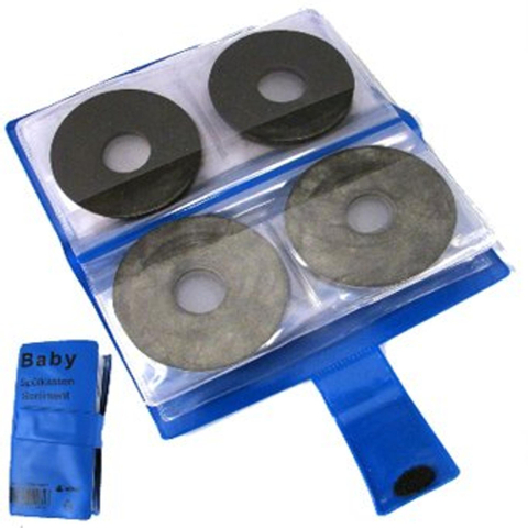 De Beer Baby boekje blauw met membranen voor reservoirs 3430028