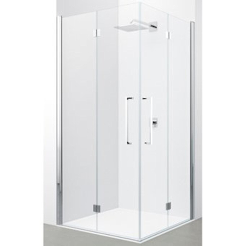 Novellini Young 2.0 2GS douchecabine hoekinstap met vouwdeuren 87/89x200cm matchroom/aqua SW63689