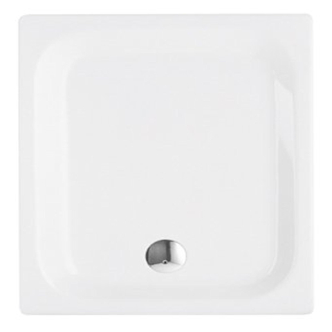 Bette Receveur de douche tôle d'acier à paroi épaisse 120x90x15cm rectangulaire blanc 0361005