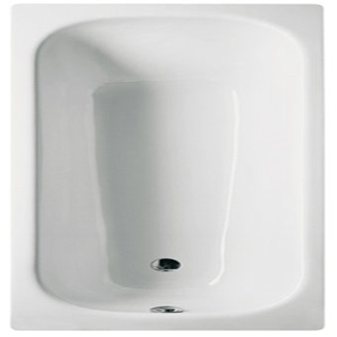 Bette Classic baignoire tôle d'acier à paroi épaisse rectangulaire 180x75x45cm et blanc 0372051