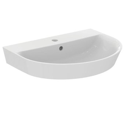 Ideal Standard Connect Air lavabo Arc 1 trou de robinet avec trop-plein 60x46cm Ideal Plus blanc SW104876