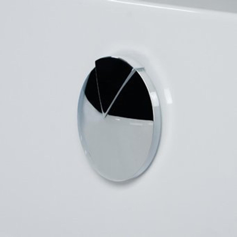 Hoesch Combi Klick afvoer / overloopcombinatie voor Singlebath Duo chroom 0380264