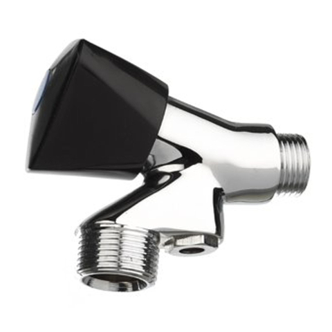 Robinet aérateur chromé bouton Kiwa 1/2 sans écrou tournant 1500678