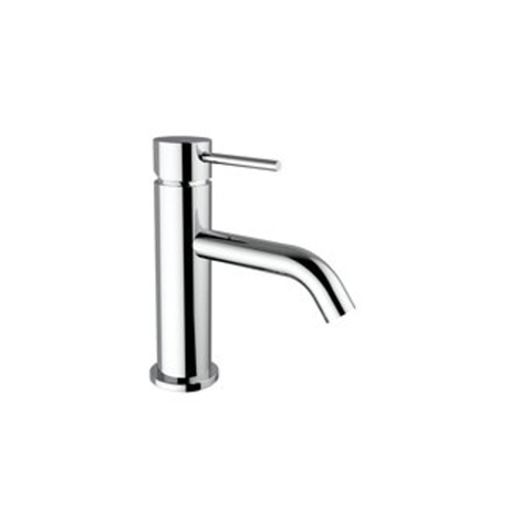 Plieger Napoli wastafelkraan - opbouw - voorsprong 11.4cm - coldstart - eengreeps - chroom SW238008