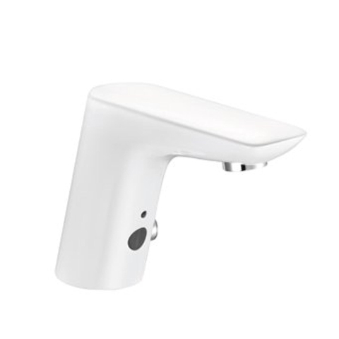 Kludi Balance Robinet de lavabo électronique 1 trou connexion 230v blanc/chrome 0413213