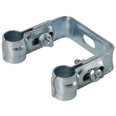 Walraven Duplo collier galvanisé 15 mm entraxe 60 mm galvanisé GA91437