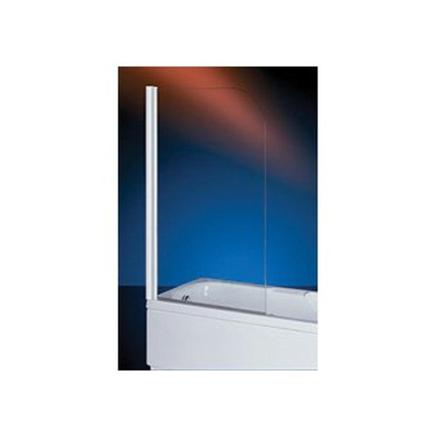 Plieger Royal badwand - 68x140cm - 2-delig - draaibaar - 6mm - helder glas - chroom 4283038