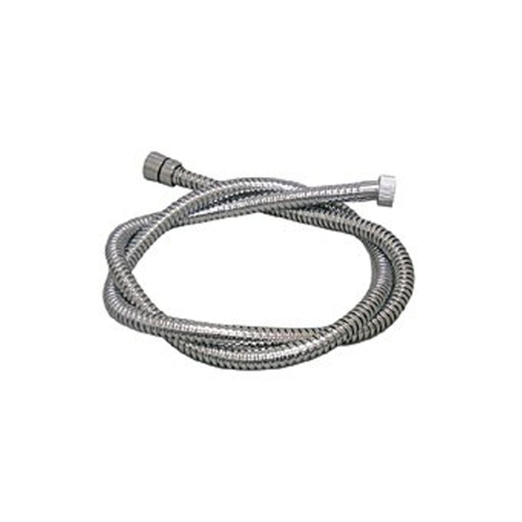Plieger flexible de douche métallique 1/2 x200cm avec anti-torsion et anti-pli chromé S22042CP 4358201