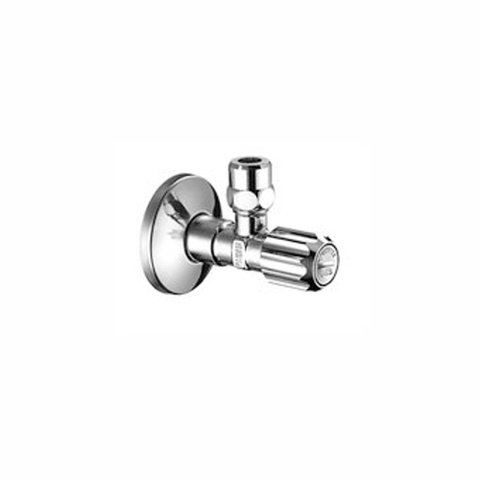 Schell Comfort robinet d'arrêt d'angle avec rosace avec filtre 3/8x10mm chrome 0440193