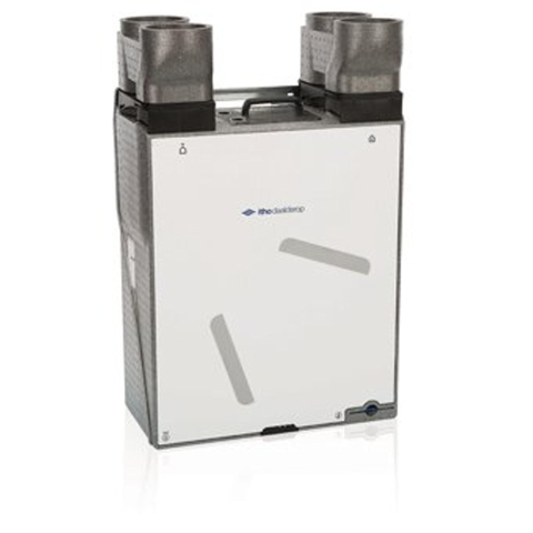 Itho Daalderop HRU unité de ventilation avec récupération de chaleur 200 200m3/h HRU ECO 200 E RFT + prise Euro SW157744