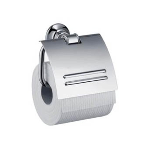 Hansgrohe Montreux porte-papier toilette avec couvercle nickel brossé 0451162
