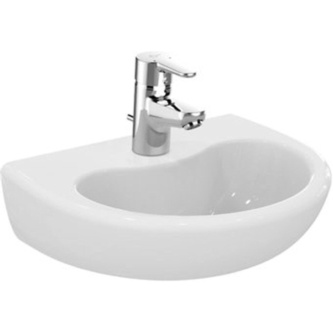 Ideal Standard Contour 21 lavabo avec trou de robinetterie sans trop-plein 40x33cm blanc 0467078
