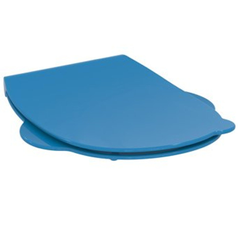 Ideal Standard Contour 21 abattant WC - 40x39.5cm - pour enfants - thermoplastique - bleu 0467090