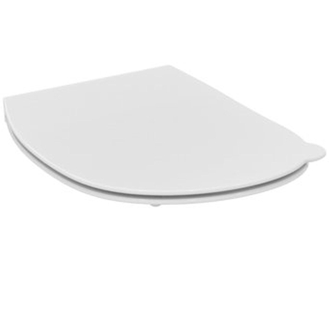 Ideal Standard Contour 21 abattant de WC avec couvercle pour cuvette de WC enfant au sol + cuvette de WC enfant suspendue 7 11 ans blanc 0467093