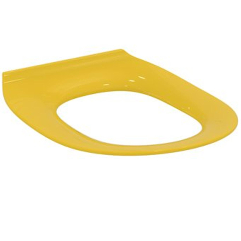 Ideal Standard Contour 21 abattant de WC sans couvercle pour cuvette pour enfants + cuvette de WC suspendue pour enfants 7 11 ans jaune 0467104
