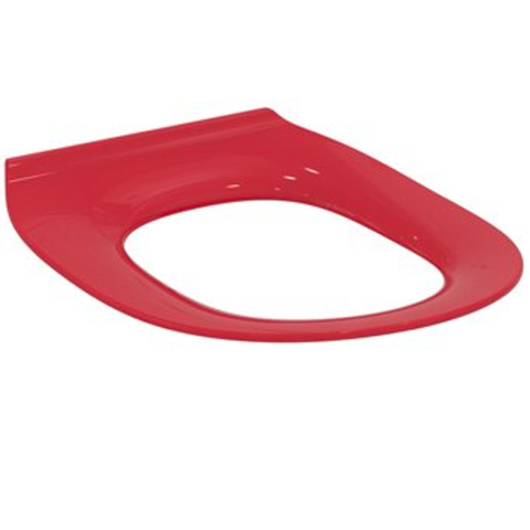 Ideal Standard Contour 21 abattant de WC sans couvercle pour cuvette enfant + cuvette enfant suspendue 7 11 ans rouge 0467105