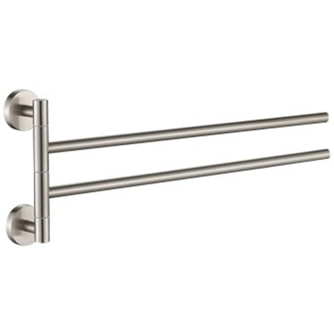 Plieger Vigo Porte-serviette 45cm 2 bras Inox brossé SW225399