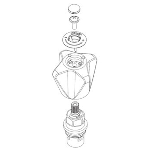 Broen insert céramique vsh sans bouton pratique 0480067