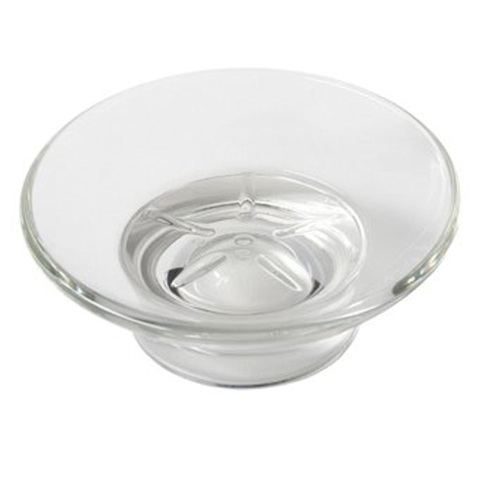 Geesa Nemox insert pour porte-savon verre transparent fermé pour 6503 05 GA48881