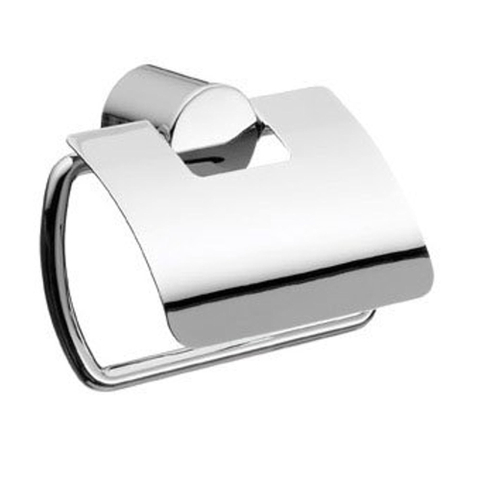 Emco Rondo 2 porte-papier toilette avec abattant chromé SW69429