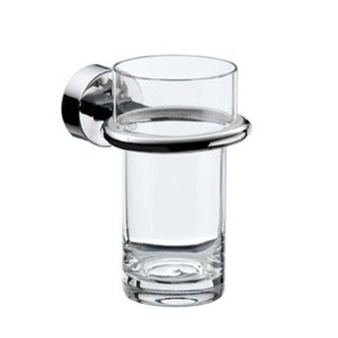 Emco Rondo 2 porte-gobelet avec verre chrome SW29093