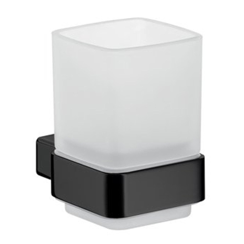 Emco Loft Porte-gobelet Verre Noir SW211136
