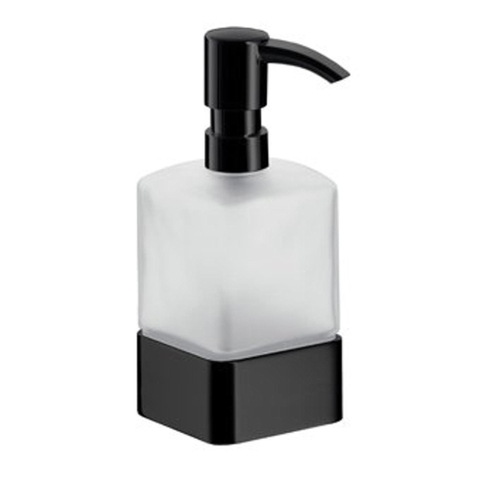 Emco Loft distributeur de savon avec flacon noir SW211137
