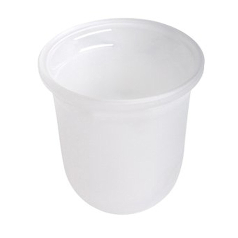 Geesa Standard Collection Insert en verre pour ensemble balai de WC GA80352