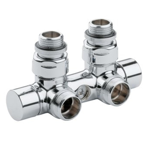 Vasco bloc inférieur coudé 50 mm chrome SW59912