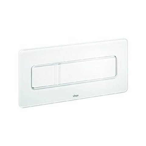 Viega Visign for more plaque de commande blanc verre-blanc trafic SW98280