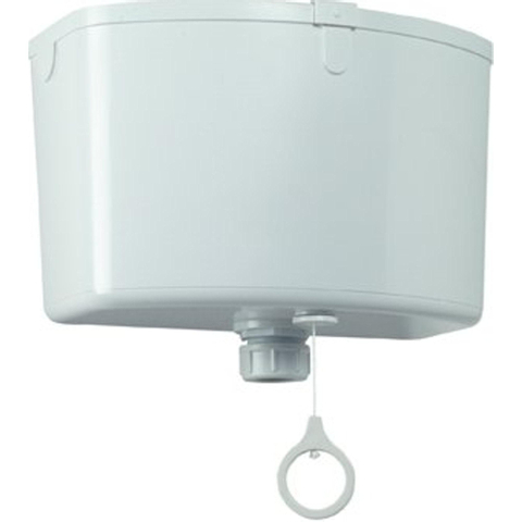 Rezi Pulltop réservoir haut - 36x21x22.9cm - simple chasse - avec tirette - blanc 0700002