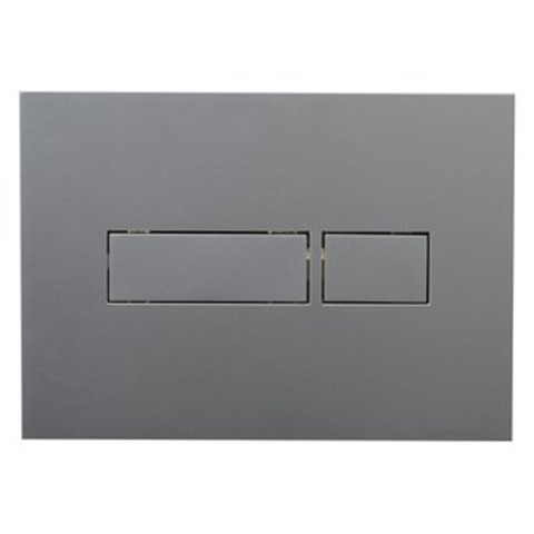 Plieger Flair plaque de commande double chasse gris mat 0701123