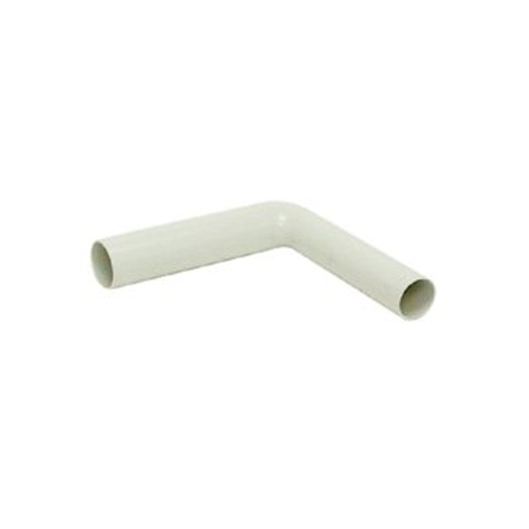 ABU valpijpbocht - 21x21cm - voor laaghangend reservoir O44x50mm - 90 graden - wit 0710016
