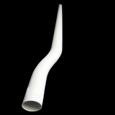 Wisa Tuyau de chute sans coude sans col décalage 6cm pour réservoir 0711128