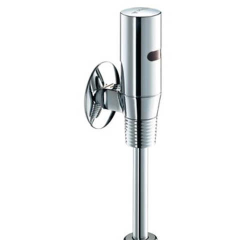 Schell Schelltronic urinoirspoeler 1/2 opbouw infrarood batterijgestuurd met stopkraan chroom 0720887