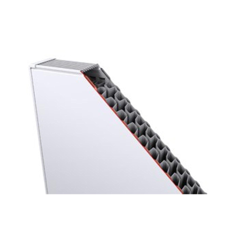 Vasco Flatline Radiateur panneau type 21 500x1000mm 1101W plat blanc structuré 7243563
