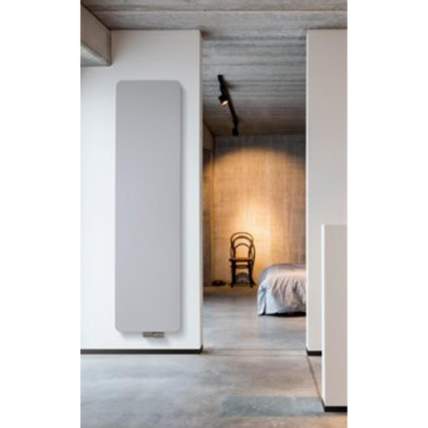 Vasco ONI O NP radiateur design aluminium sans découpe pour serviette 1800x500mm 795W raccordement 0066 blanc structuré SW87400