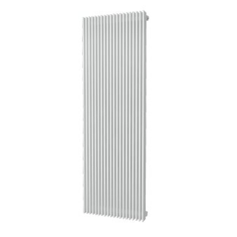 Plieger Antika Retto radiateur design vertical raccordement central 1800x595mm 1753W pergamon (RAL9001) 7253223