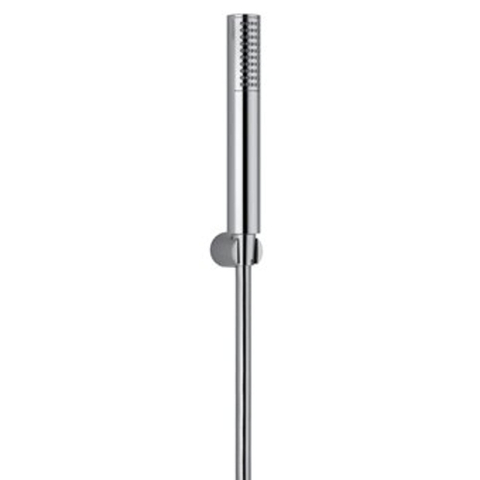 Plieger Napoli ensemble de bain avec douchette à main modèle barre 1 jet inclus support mural et flexible de douche 150cm chrome SW358940