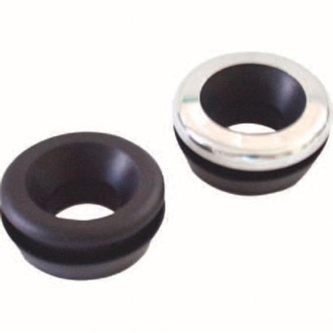Mület valpijpverbinding 32x48mm zwart 0730475