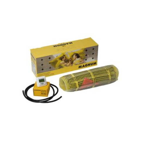 Set de chauffage par le sol électrique Magnum Mat - 1500 watt - 10,0 m2 - avec thermostat WiFi blanc 7457847